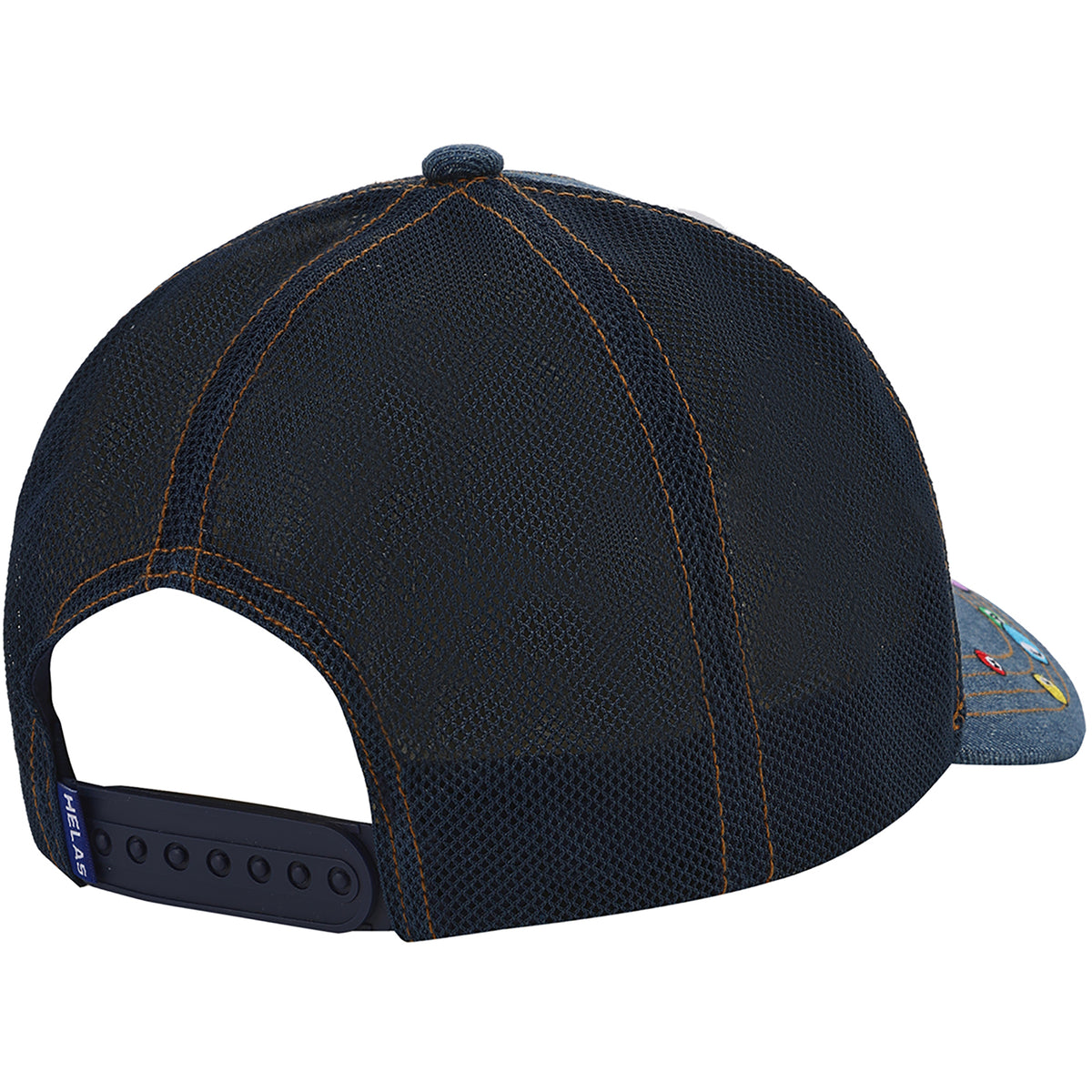 Hélas Pooldog Denim Cap Washed Indigo