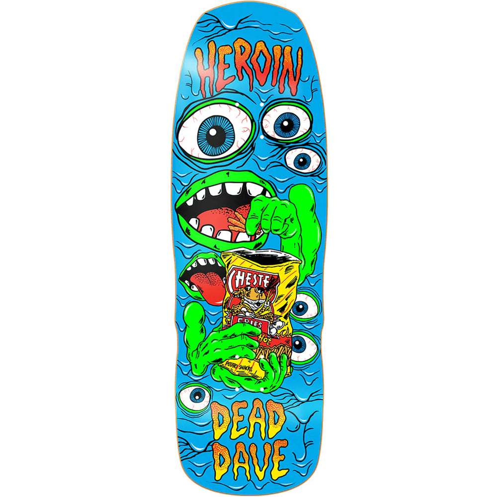 Heroin Dead Dave Mutate Or Die Skateboard Deck 10.1"
