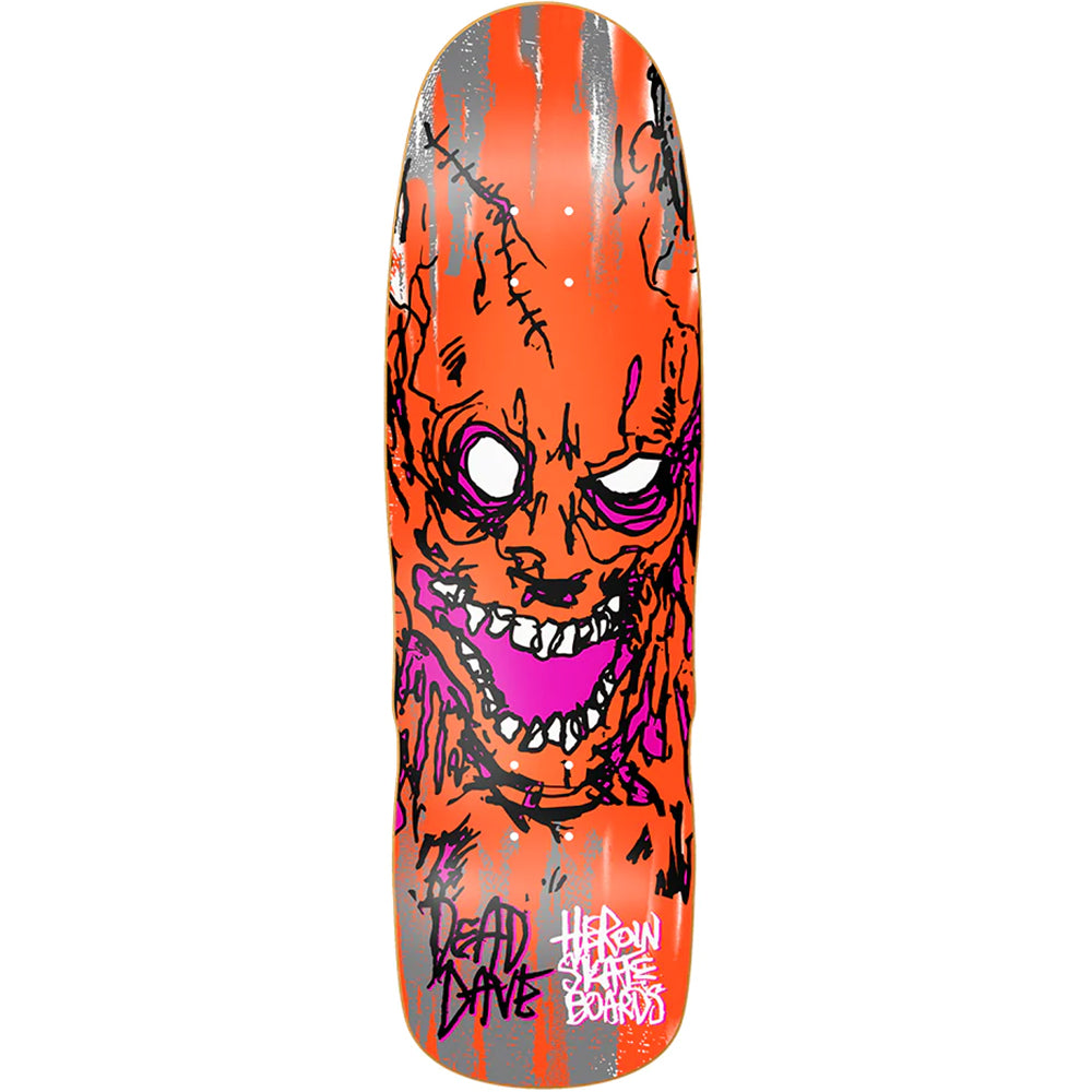 Heroin Dead Dave Savages Skateboard Deck 10.1"