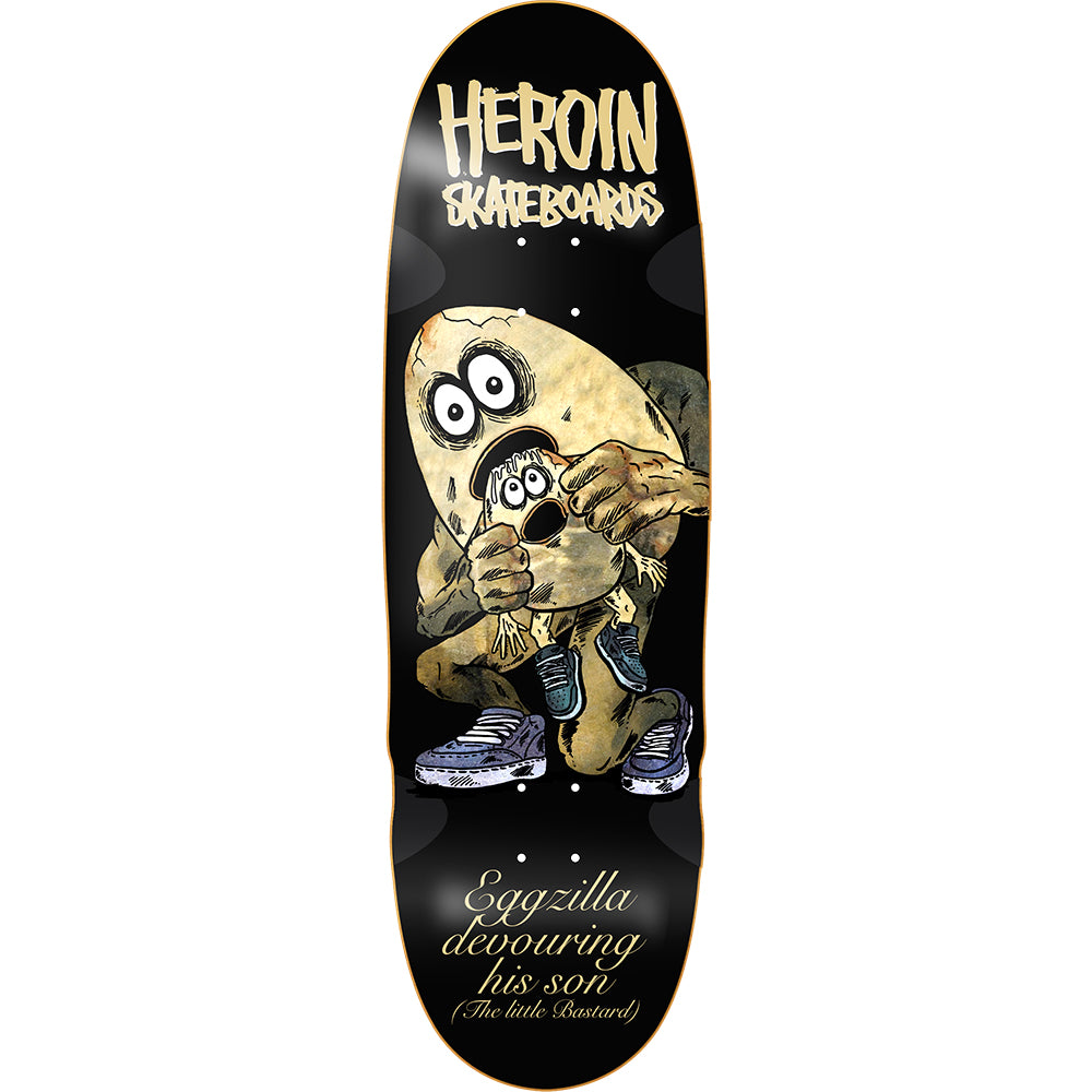Heroin Egg Eater Skateboard Deck 9.75"