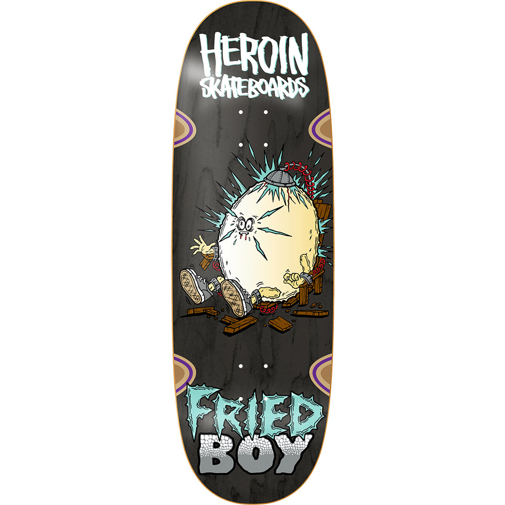 Heroin Fried Boy Skateboard Deck 10.4"