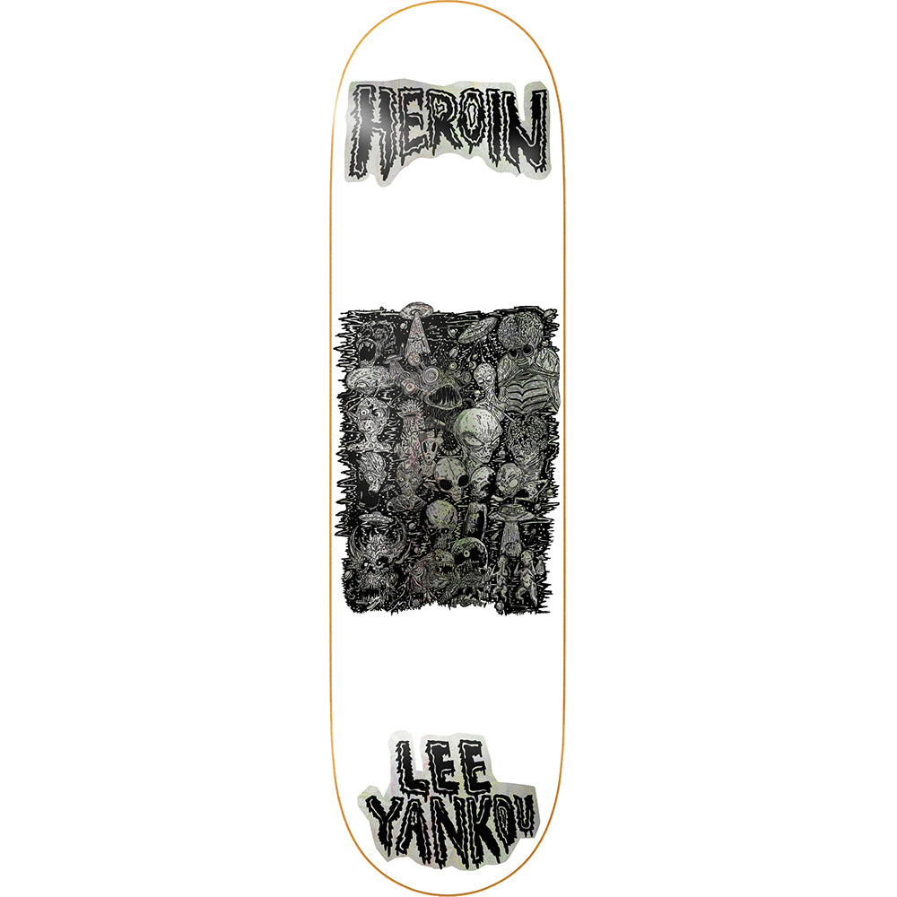 Heroin Lee Yankou Allegory Of Fear Skateboard Deck 8.25"
