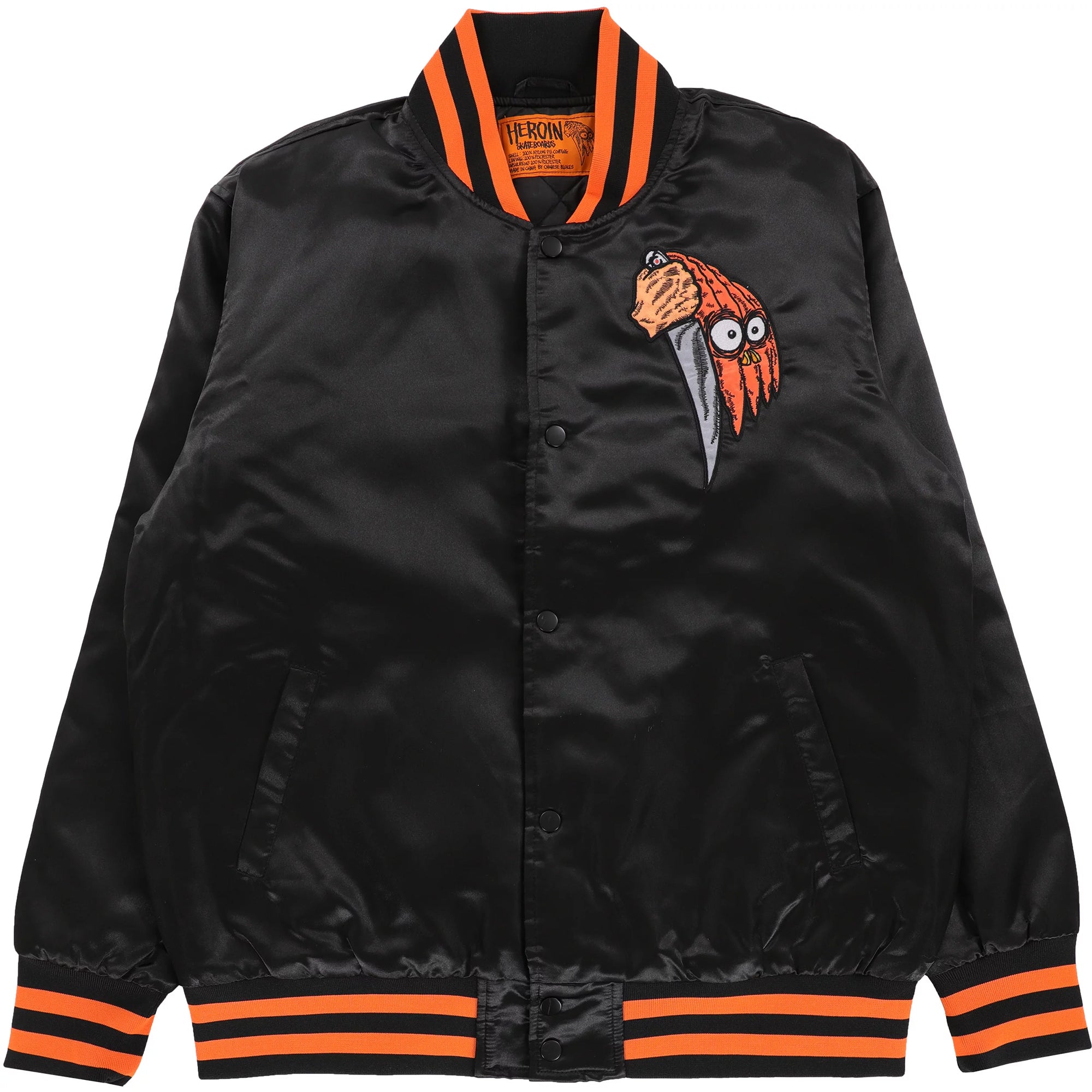 Heroin Shelloween Jacket Black