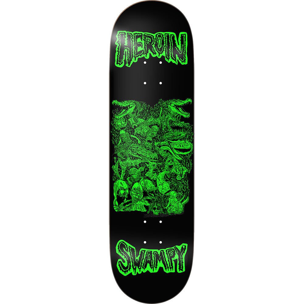 Heroin Swampy Allegory Of Fear Skateboard Deck 9"