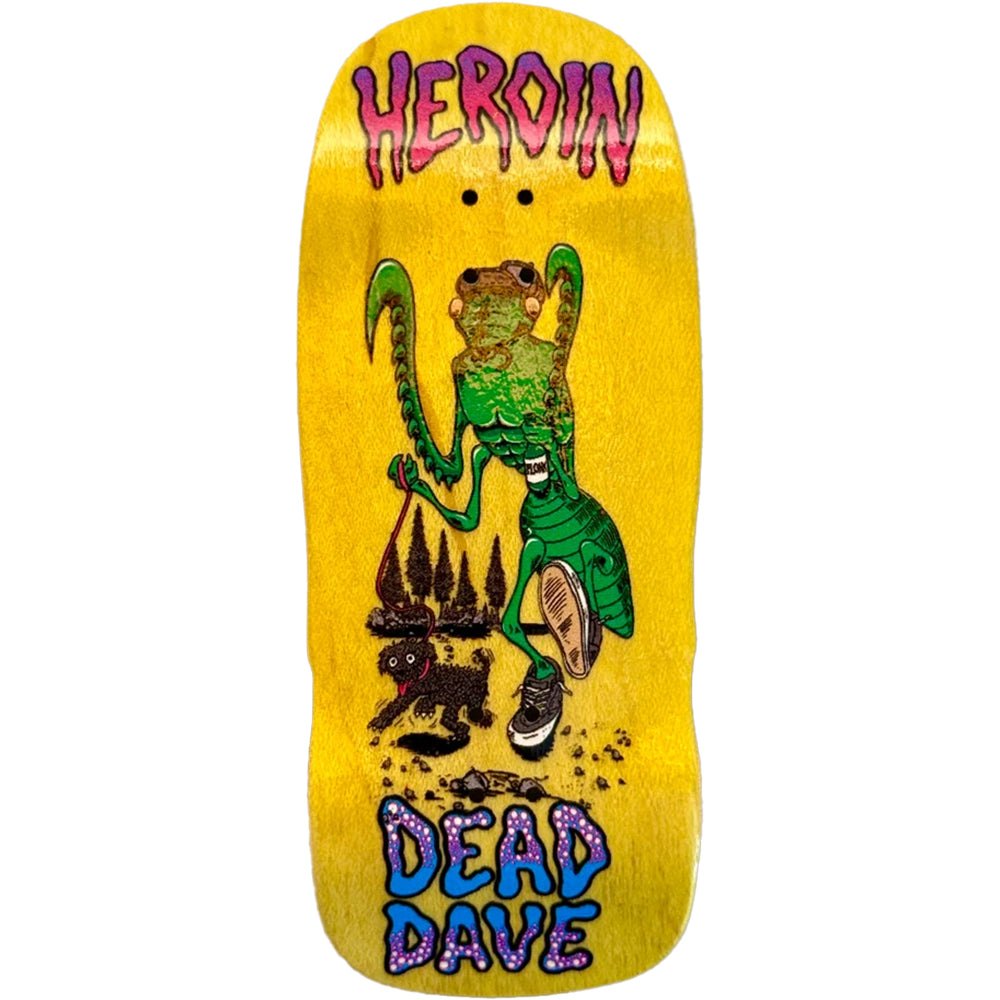 Heroin x Maple Lab Dead Dave Bug Fingerboard Deck 39.5mm