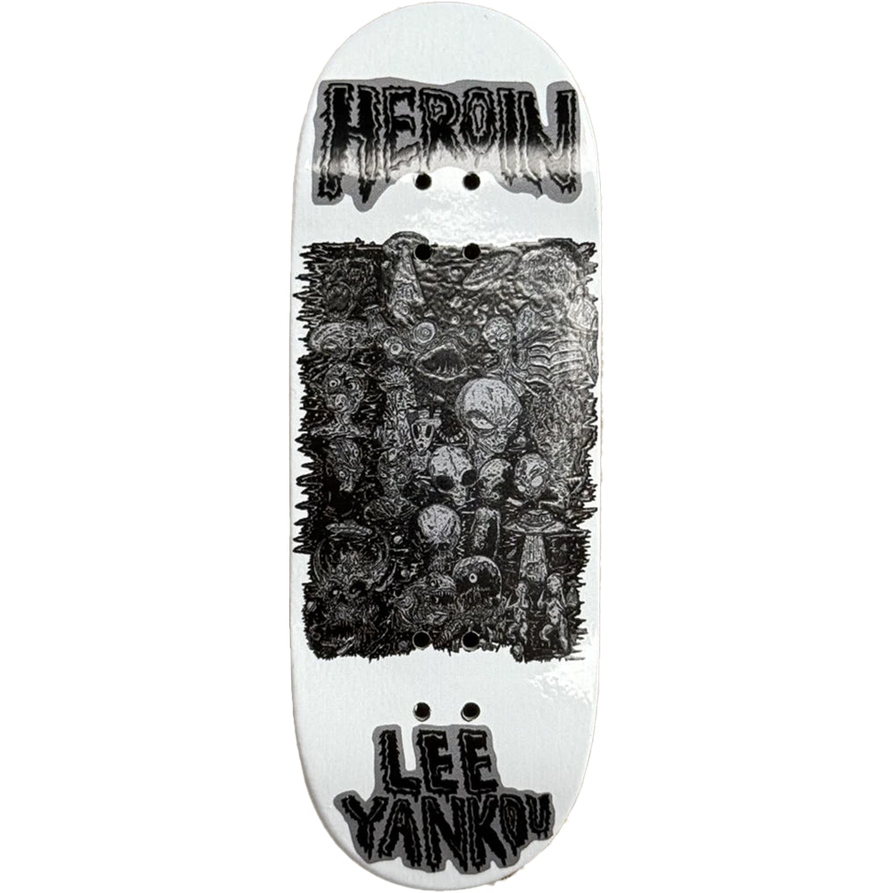Heroin x Maple Lab Lee Yankou Allegory of Fear Fingerboard Deck 34mm