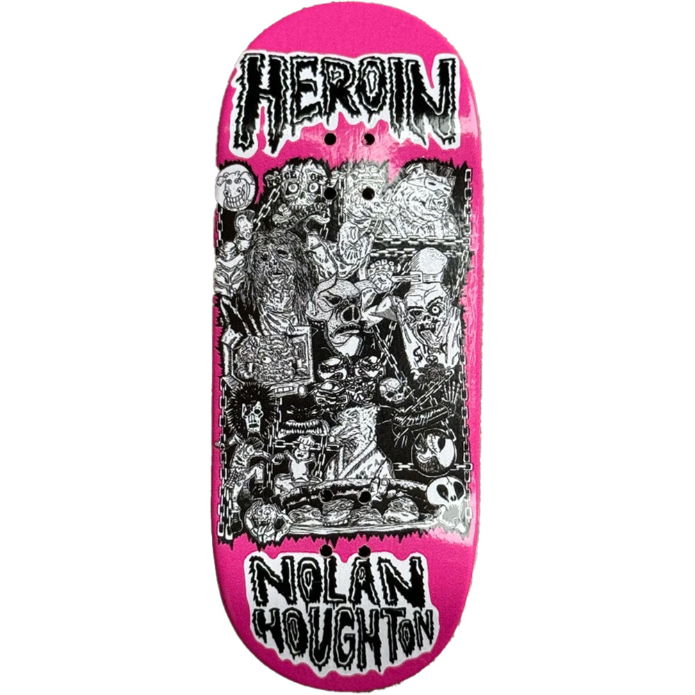 Heroin x Maple Lab Nolan Houghton Allegory of Fear Fingerboard Deck 38mm