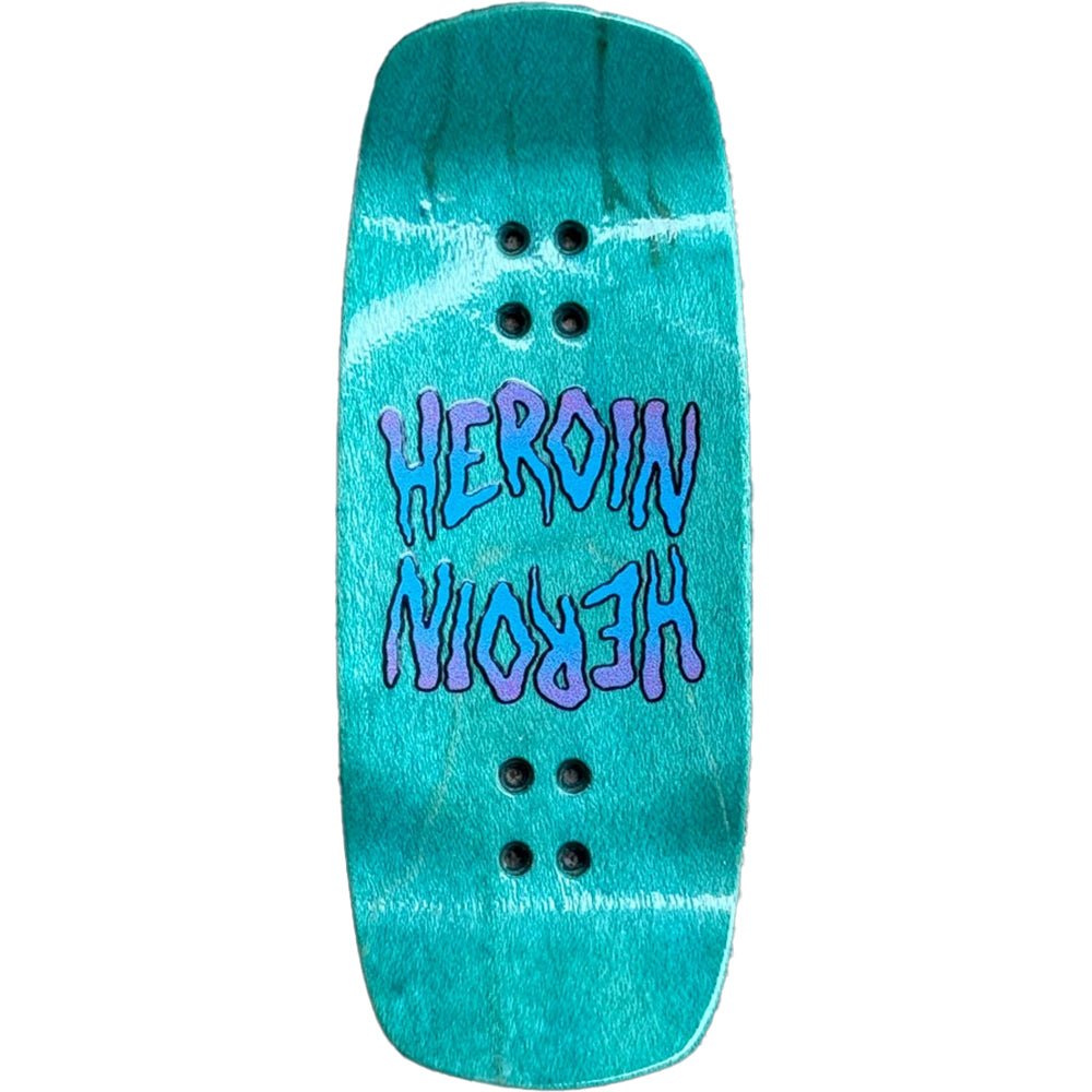 Heroin x Maple Lab Seeing Double Shovel Fingerboard Deck 38mm