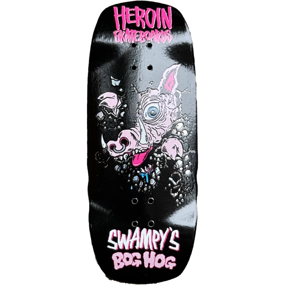 Heroin x Maple Lab Swampy’s Bog Hog Fingerboard Deck 38mm
