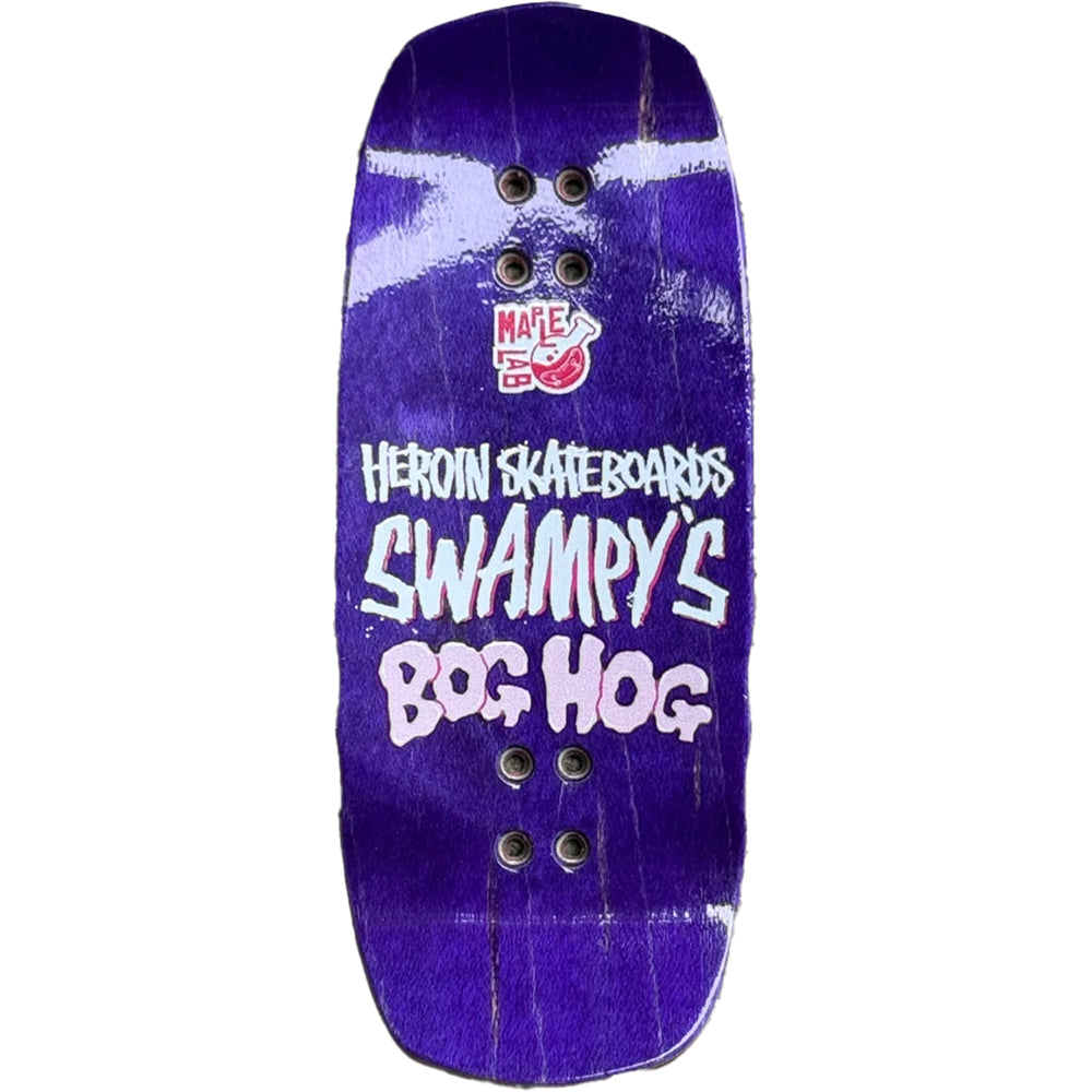 Heroin x Maple Lab Swampy’s Bog Hog Fingerboard Deck 38mm