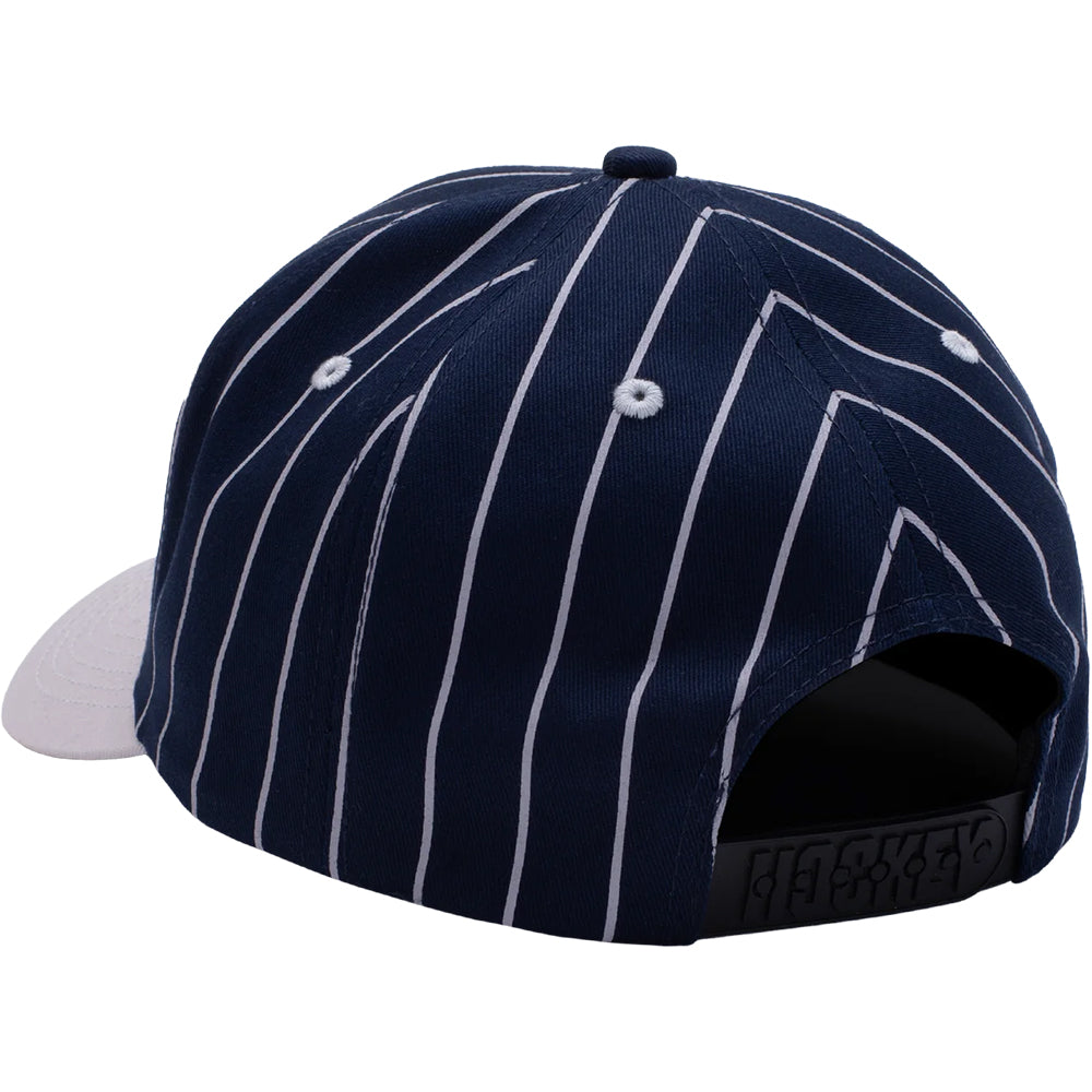 Hockey Pinstriped Hat Navy