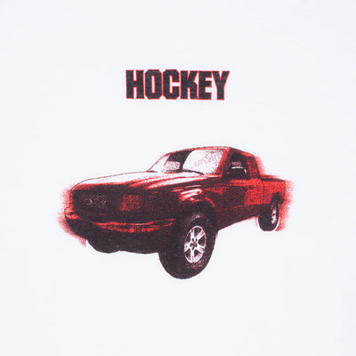 Hockey Red Ranger Ringer Tee White/Red