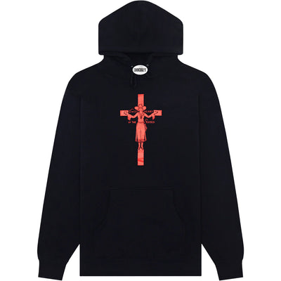 Hockey Sweet Heart Hoodie Black