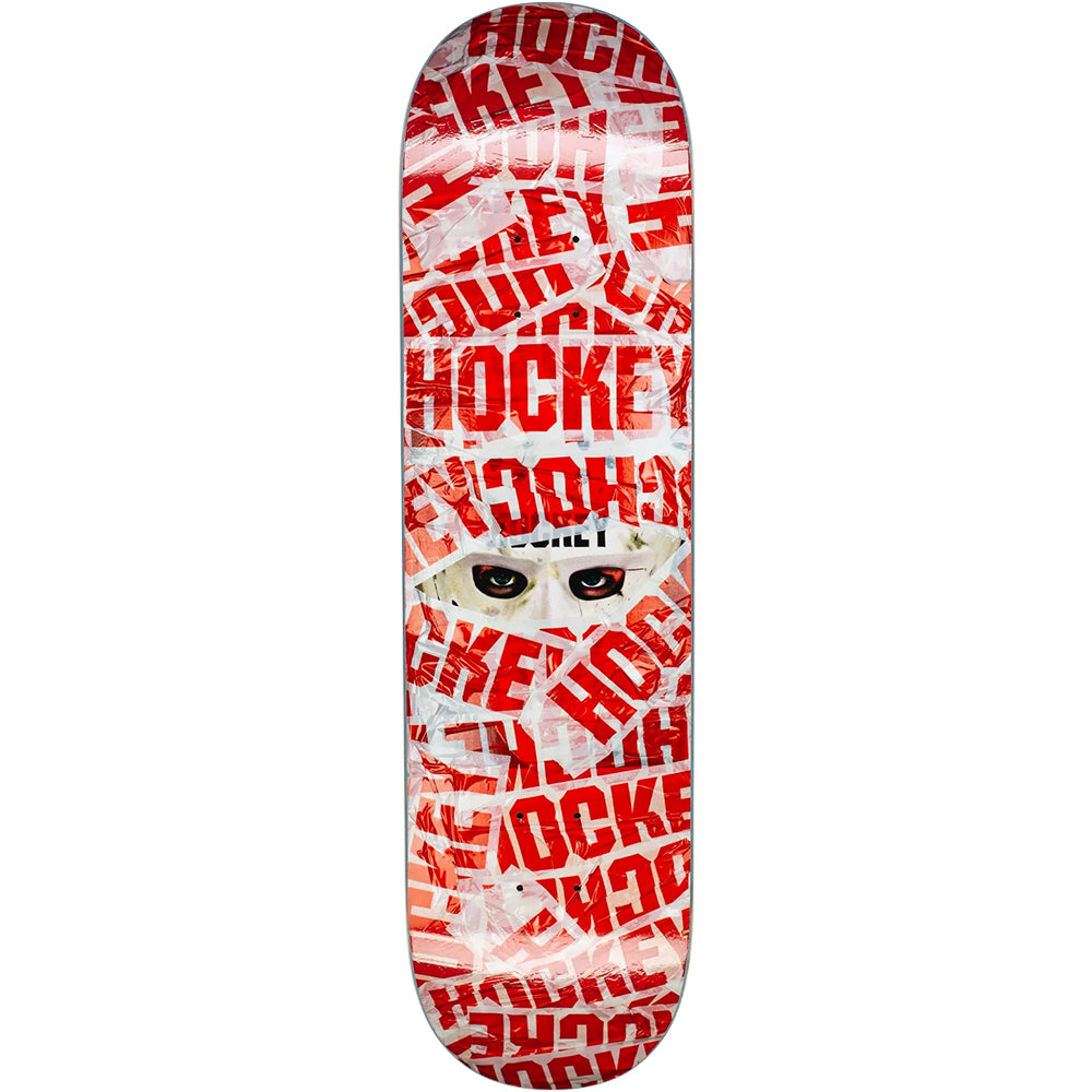 Hockey War All Over Skateboard Deck 8"