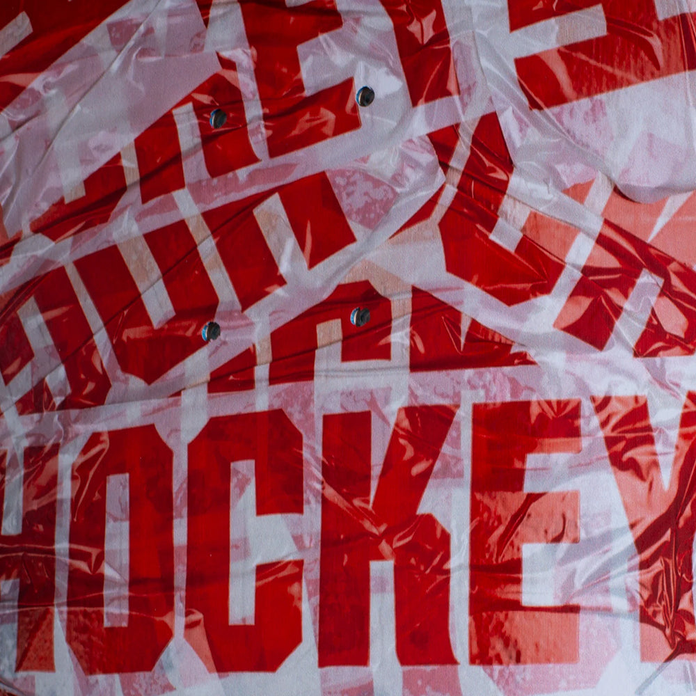 Hockey War All Over Skateboard Deck 8"