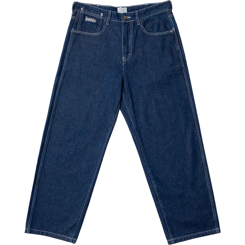 Hoddle 16 Ounce Denim Ranger Jean Indigo/White Contrast Stitch | NOTE shop