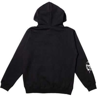 Hoddle Butterfly Zip Up Hoodie Black