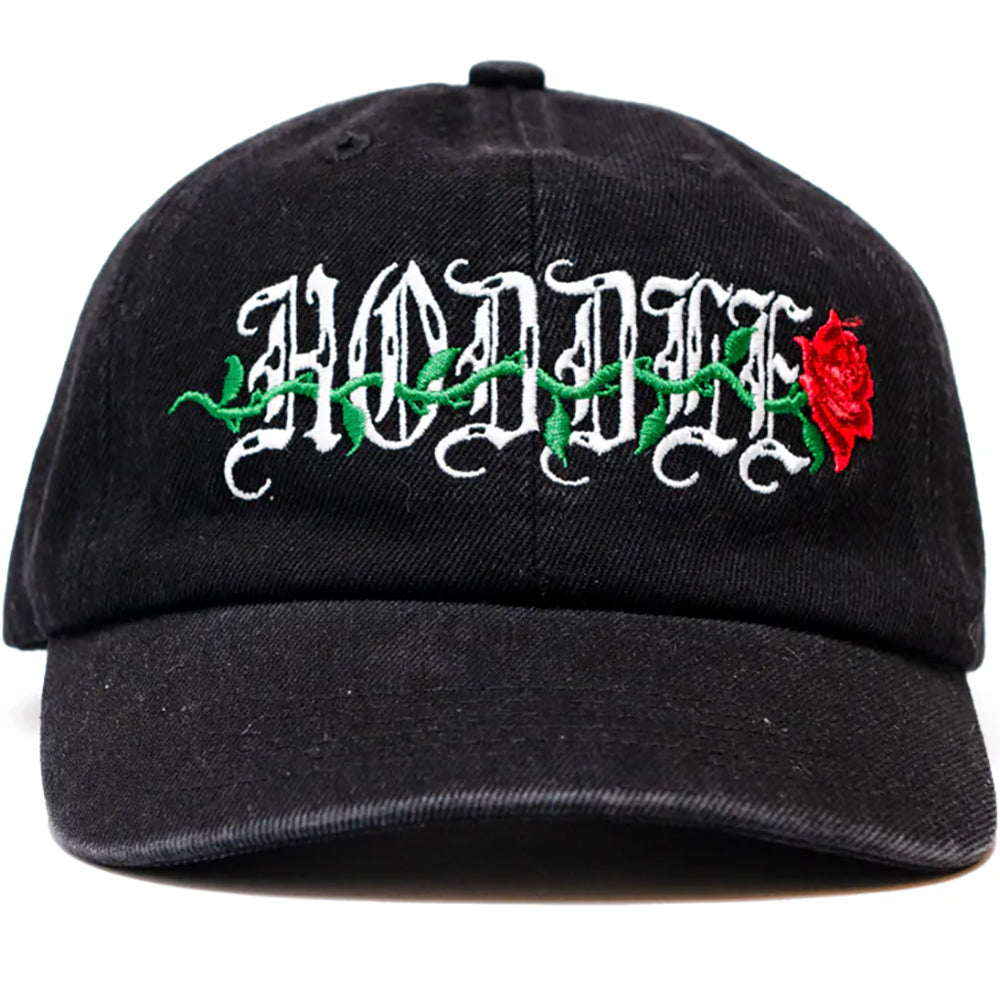 Hoddle Rose Cap Black