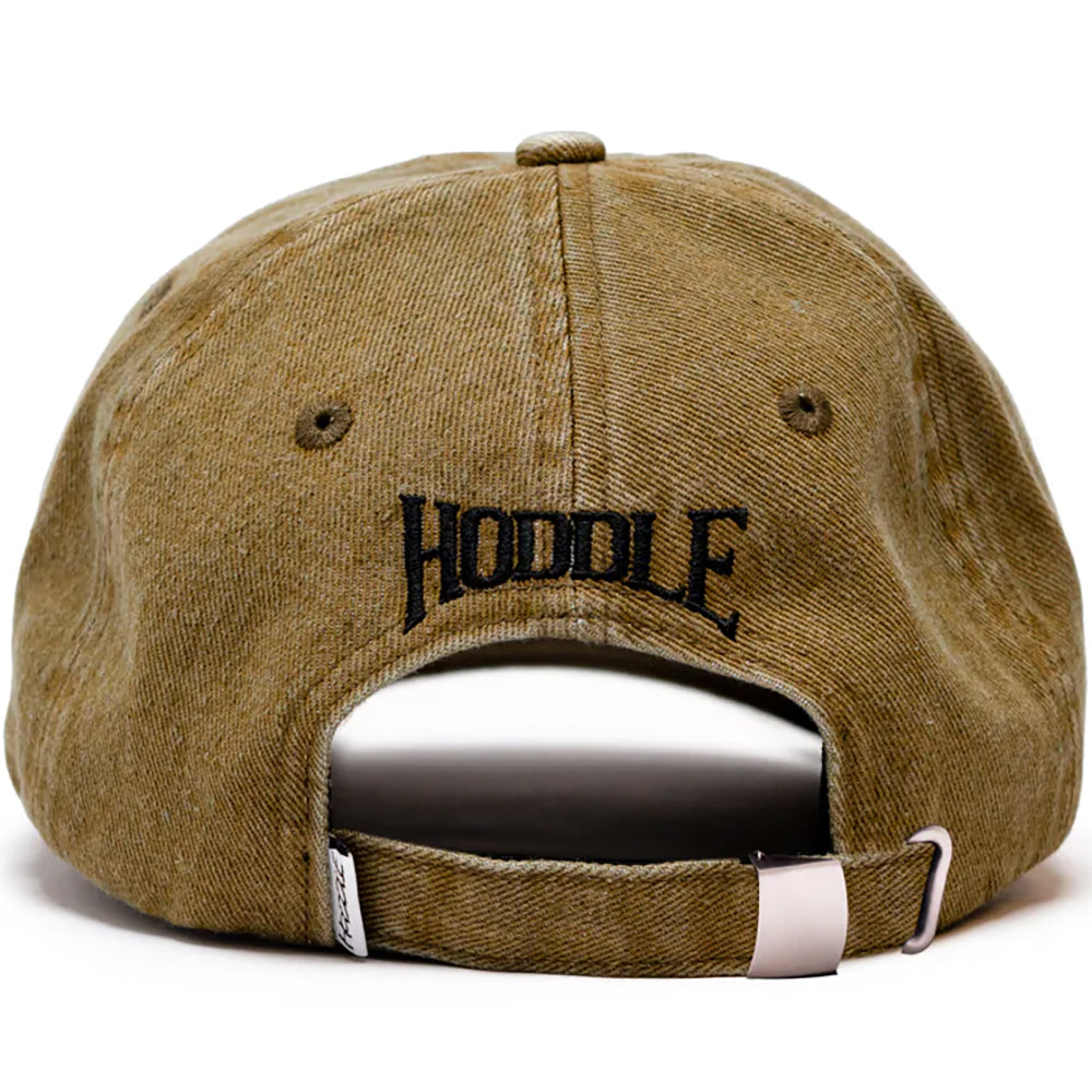 Hoddle Rose Cap Brown Wash Denim