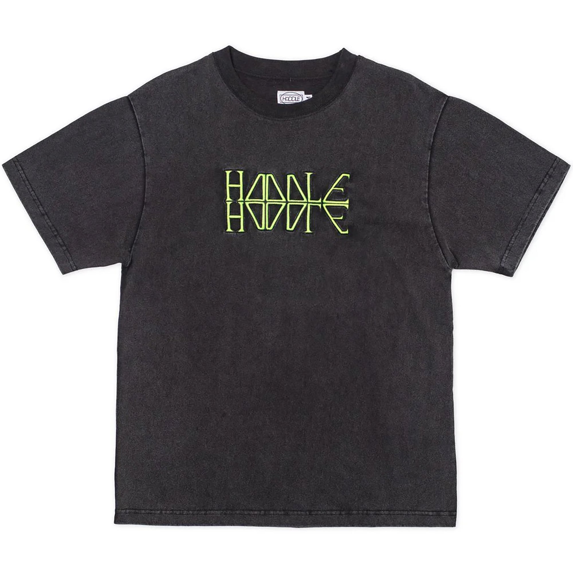 Hoddle Rune Tee Black Wash