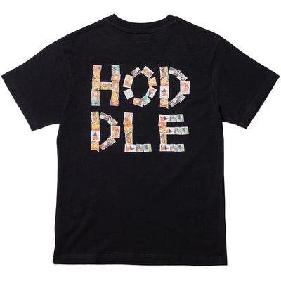 Hoddle Scrapbook Tee Black
