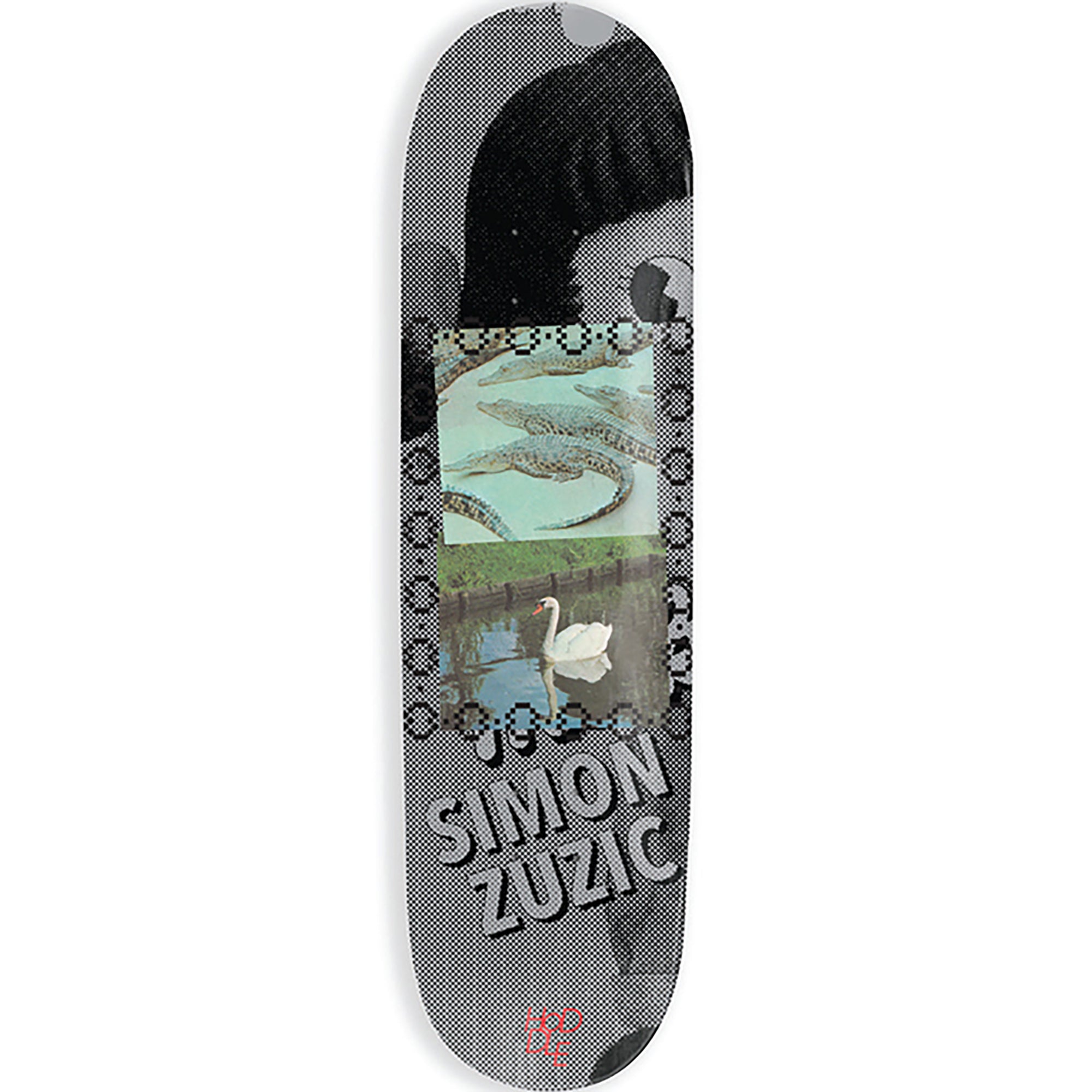 Hoddle Simon Zuzic Swans Skateboard Deck 8.25"