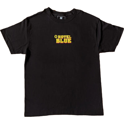 Hotel Blue 10 Cent Tee Black