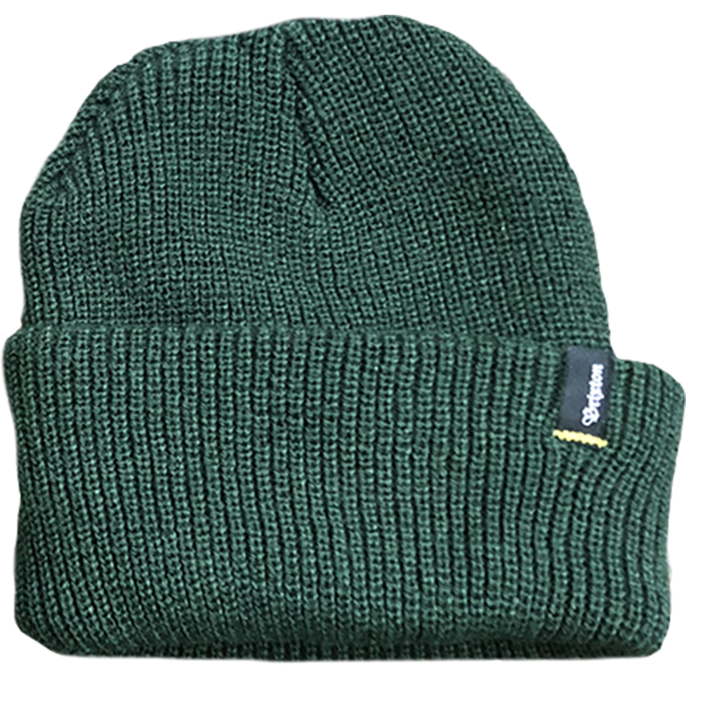 Brixton Heist beanie dark hunter green