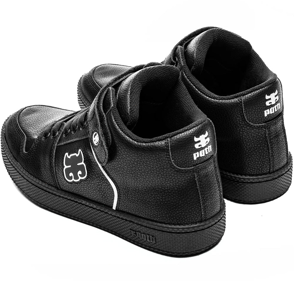 IPath Grasshopper Shoes Black Pebble Leather