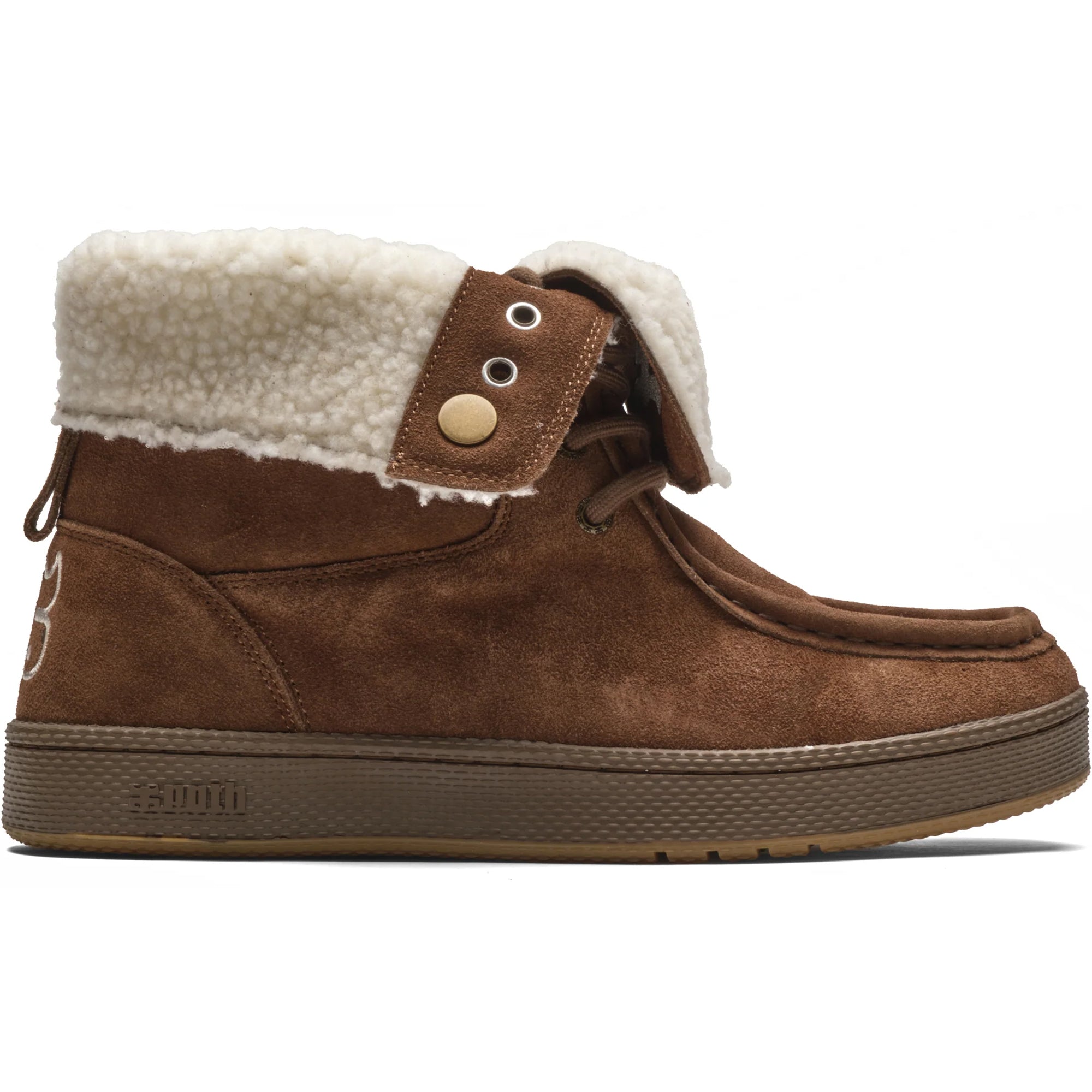 IPath Cats High Shoes Shearling Brown Suede
