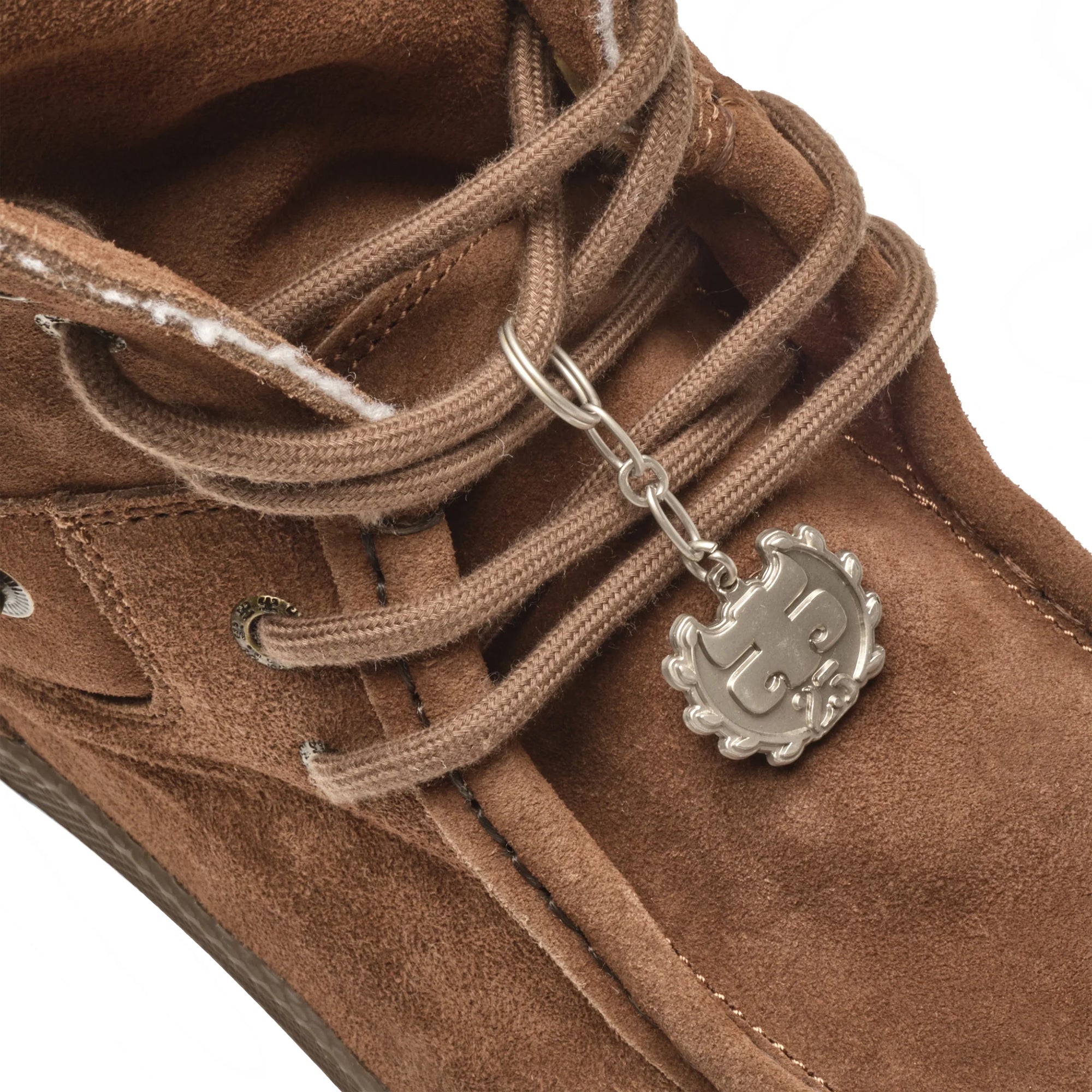 IPath Cats High Shoes Shearling Brown Suede