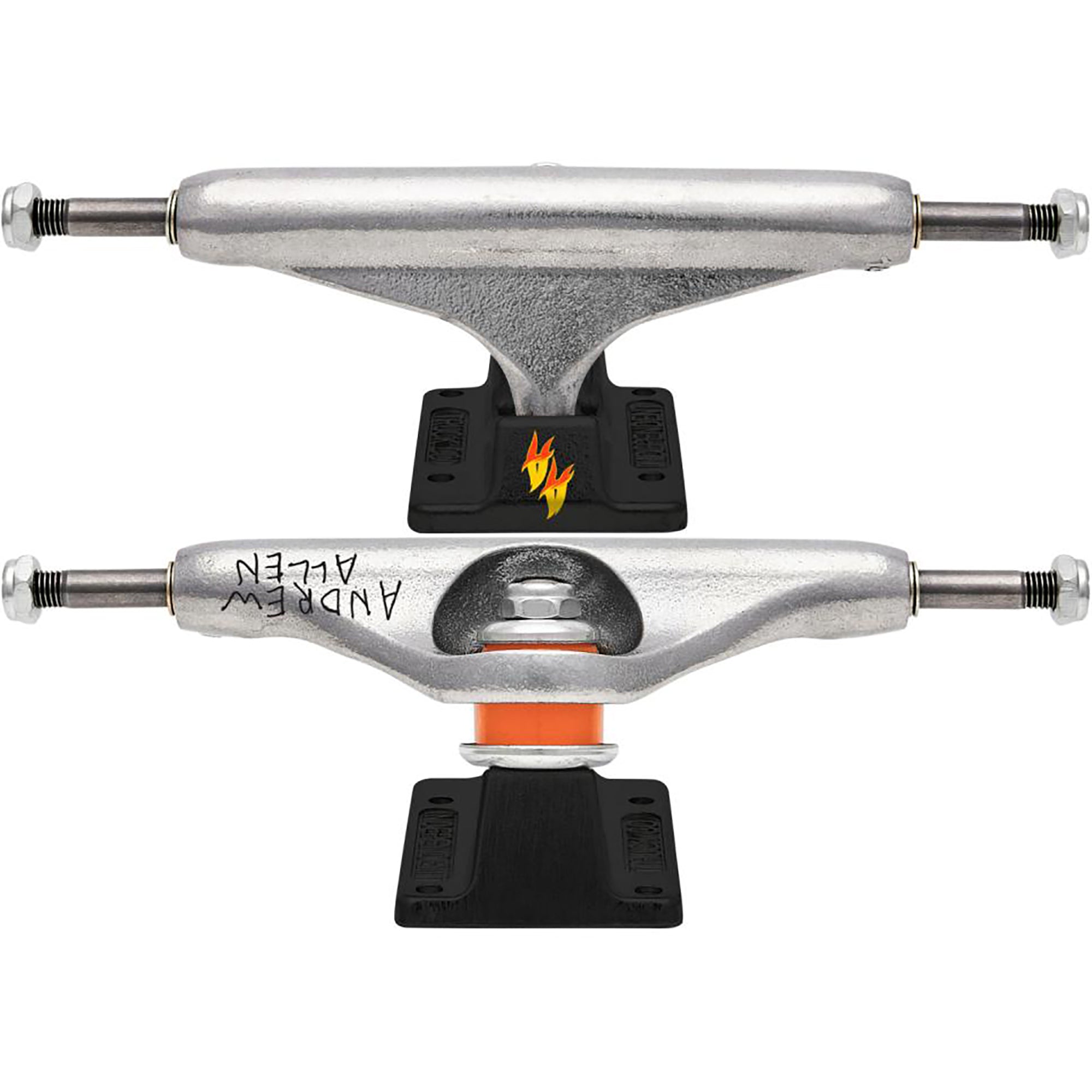 Independent Andrew Allen Black Stage 11 Hollow 144 Skateboard Trucks 8.25"