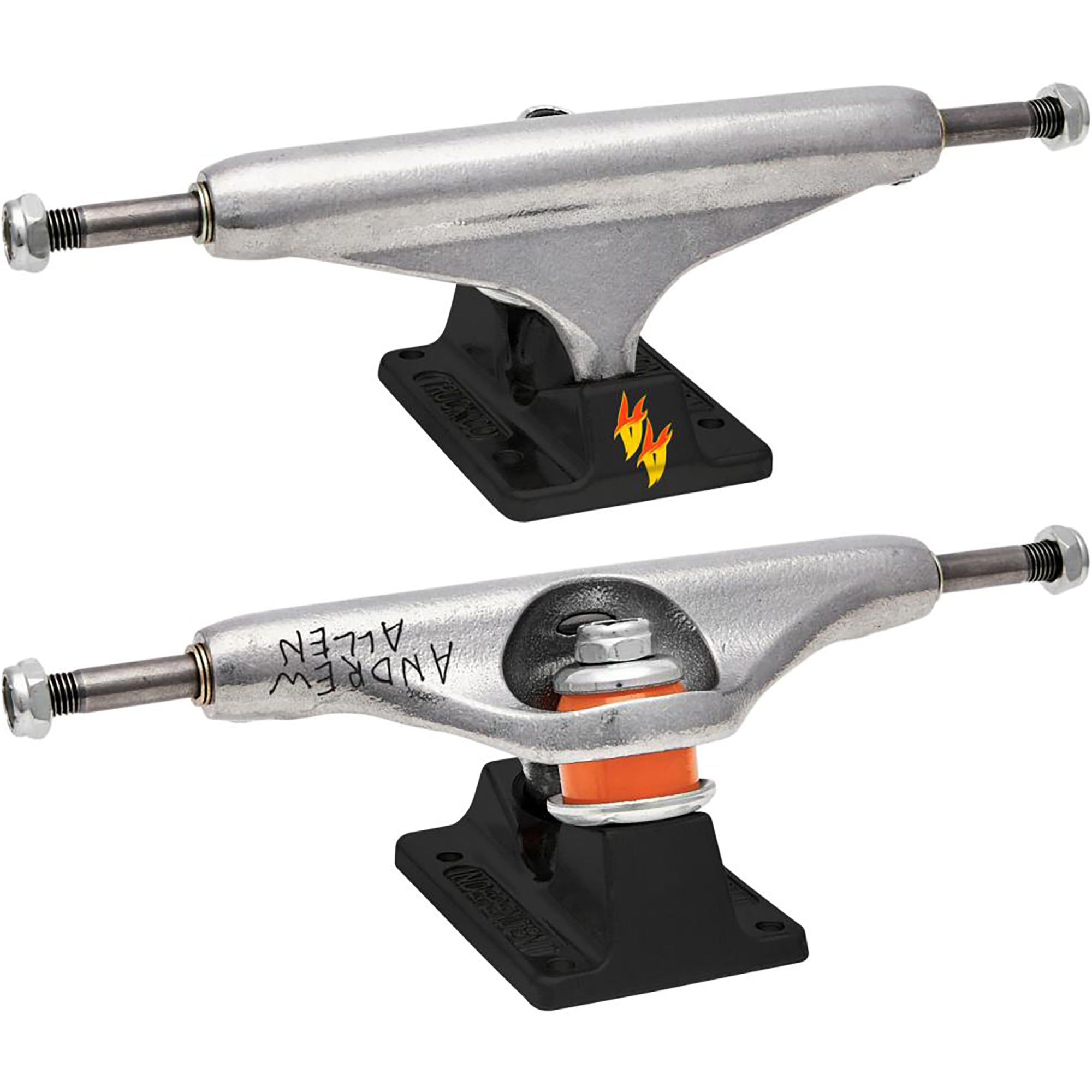 Independent Andrew Allen Black Stage 11 Hollow 144 Skateboard Trucks 8.25"