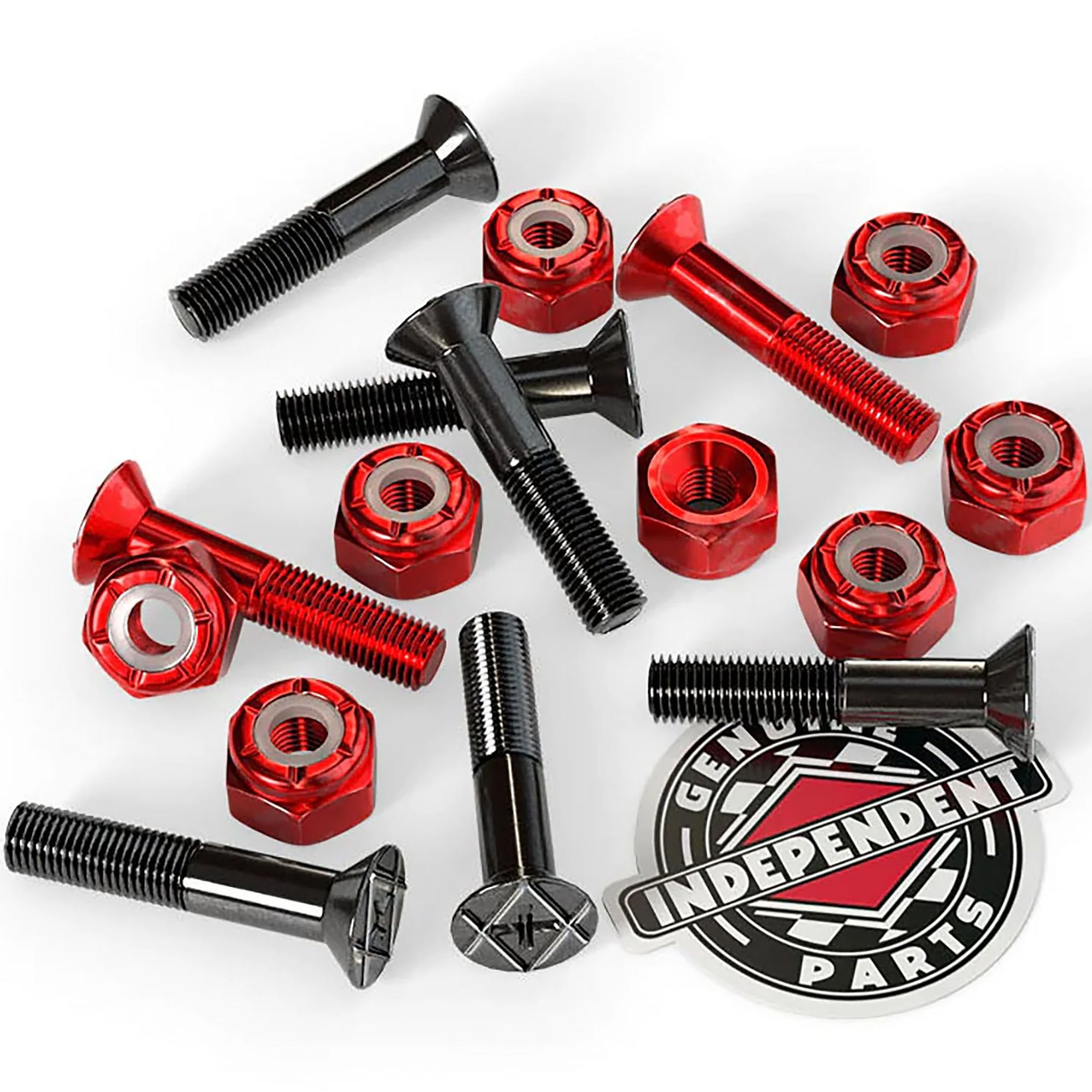 Independent Genuine Parts Skateboard Hardware Phillips Black/Red 1"