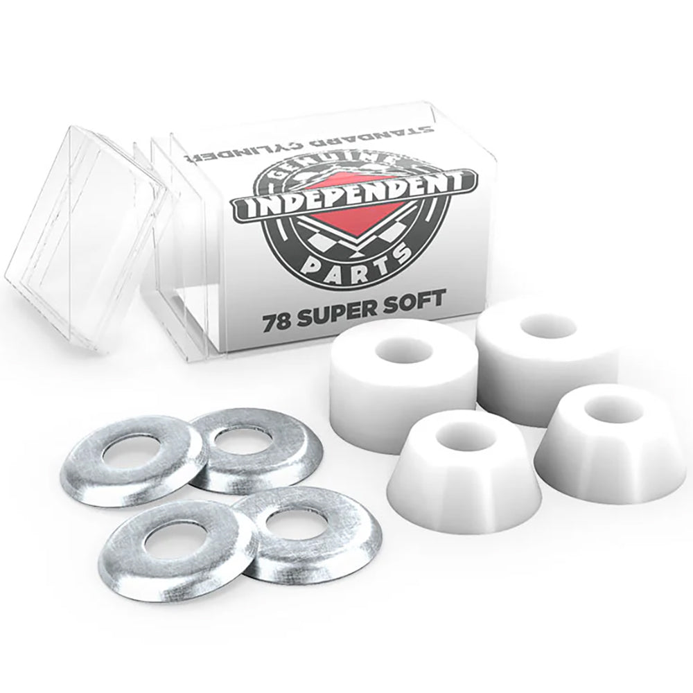 Independent Genuine Parts Super Soft 78a Cylinder White Skateboard Cushions