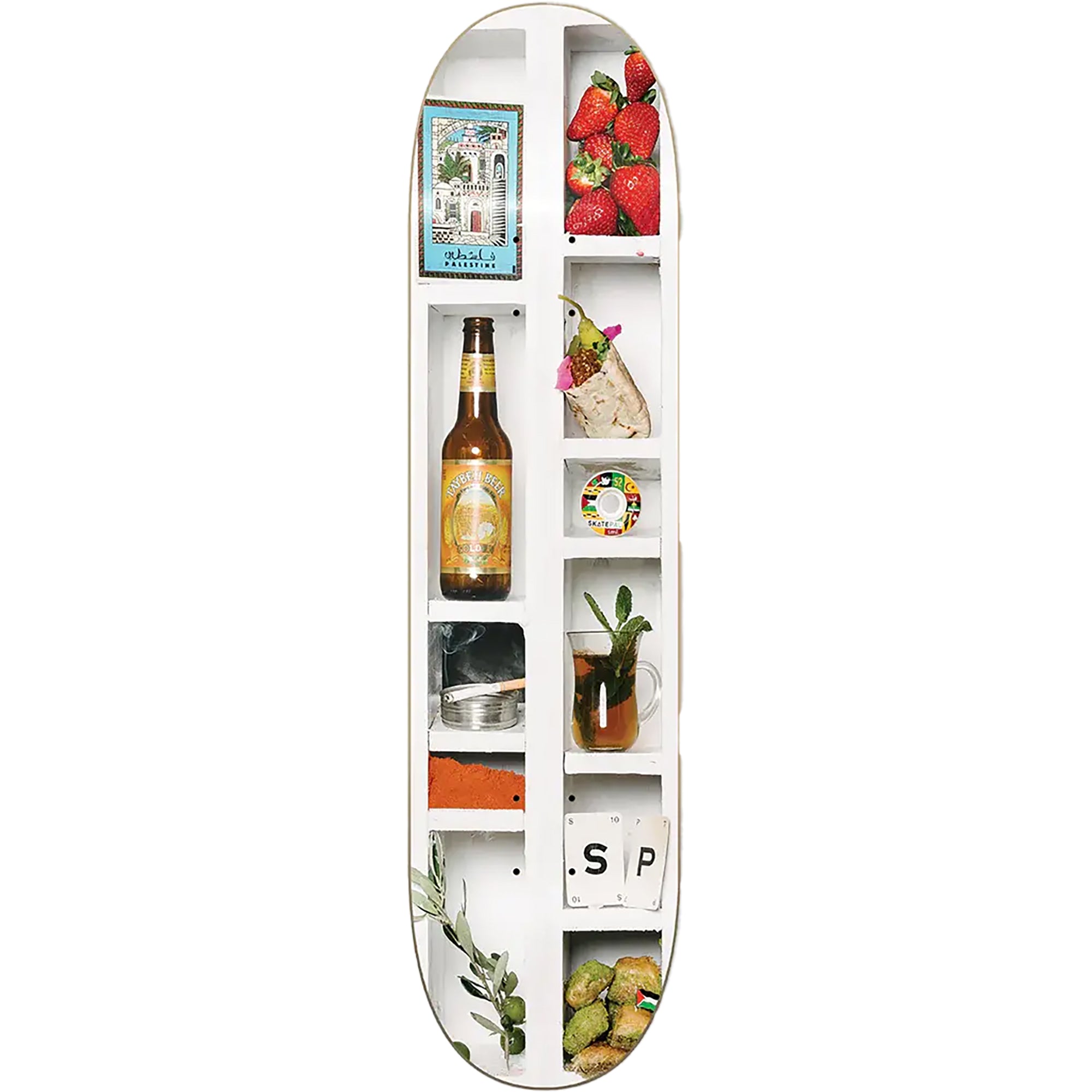 Isle x SkatePal Skateboard Deck 8.5"