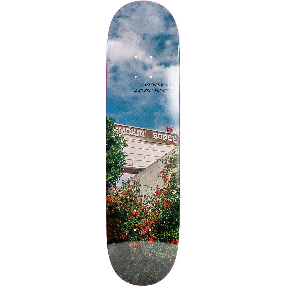 Jacuzzi Unlimited Caswell Berry Smokin' Bones Skateboard Deck 8.5"