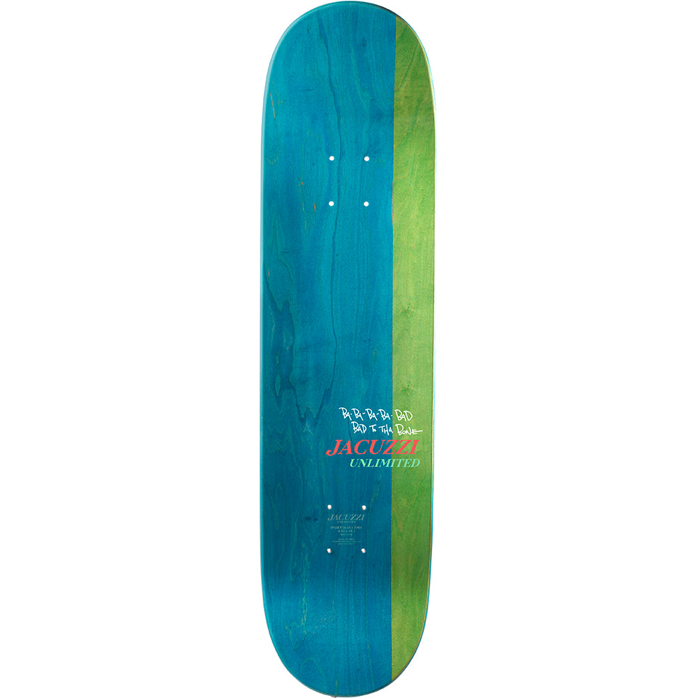Jacuzzi Unlimited Caswell Berry Smokin' Bones Skateboard Deck 8.5"