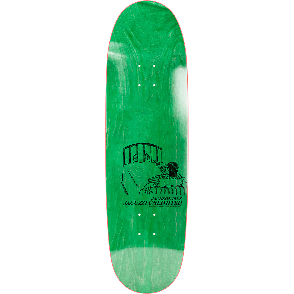 Jacuzzi Unlimited Jackson Pilz Critical Hit Skateboard Deck 9.125"