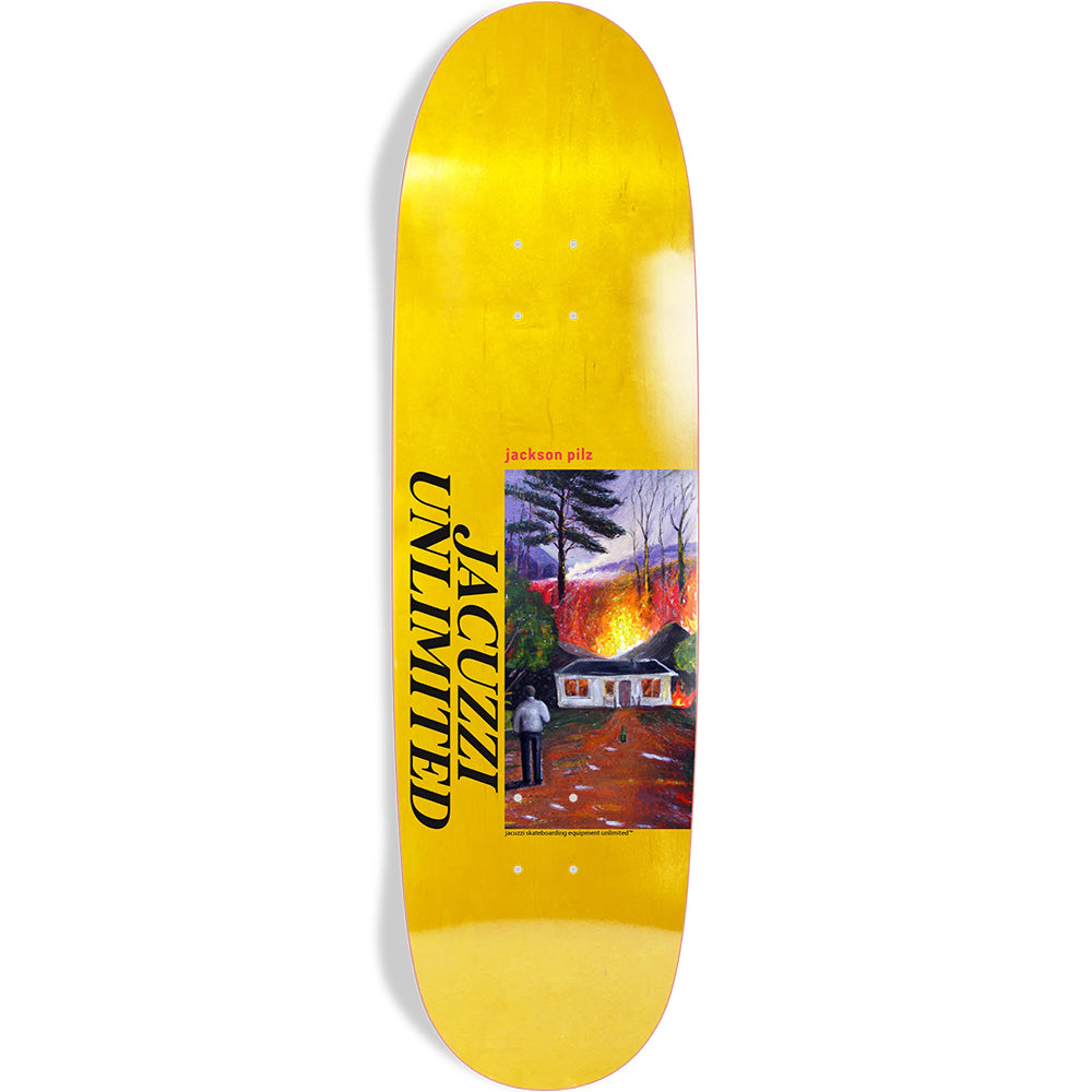 Jacuzzi Unlimited Jackson Pilz Lawn Fire Skateboard Deck 9.125"