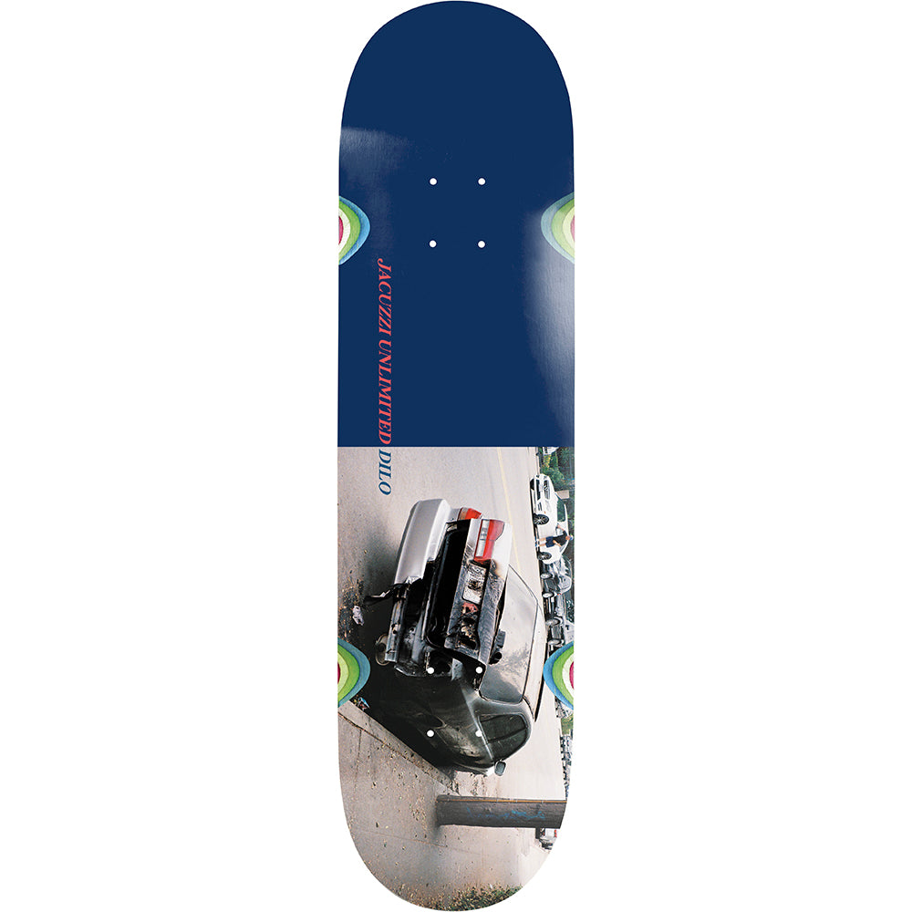 Jacuzzi Unlimited John Dilo Burnt Out Skateboard Deck 8.5"