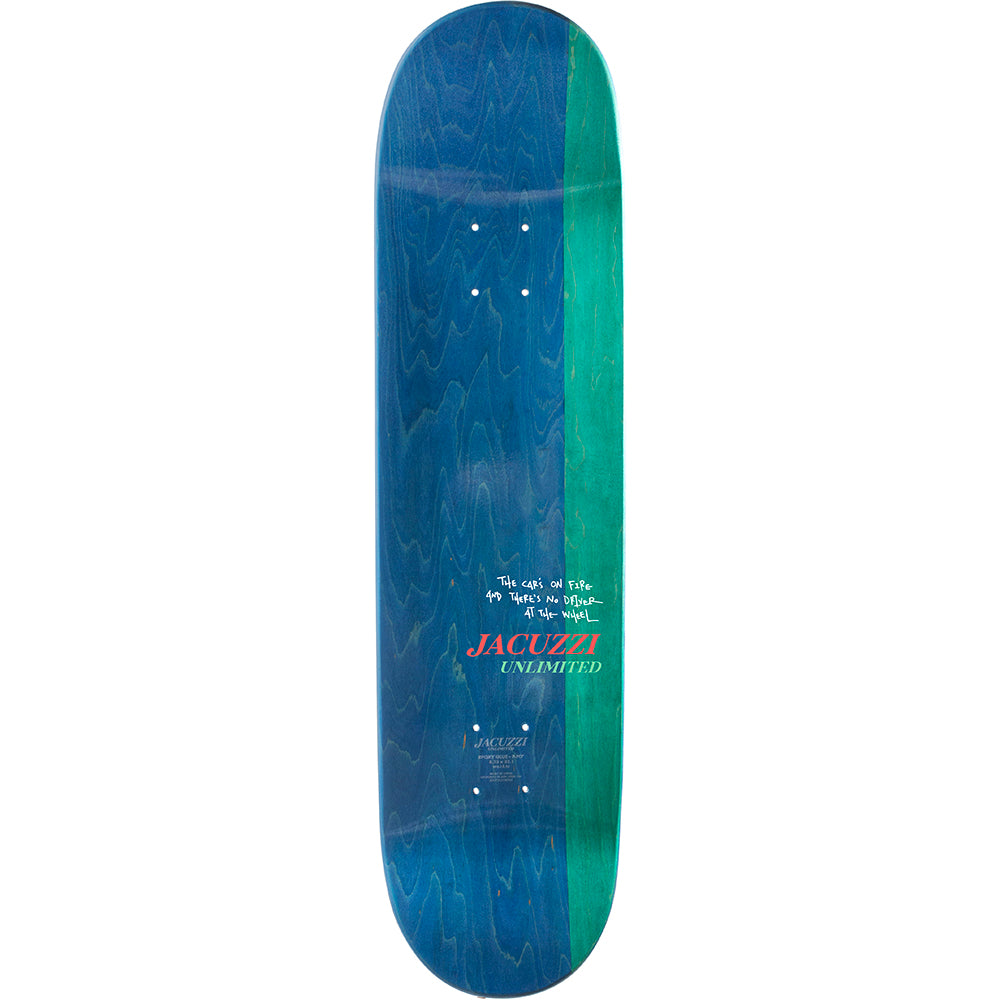 Jacuzzi Unlimited John Dilo Burnt Out Skateboard Deck 8.5"