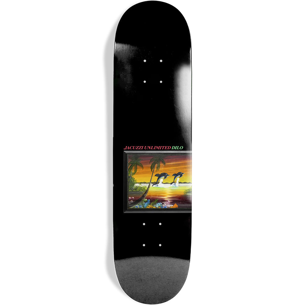 Jacuzzi Unlimited John Dilo Flipper Skateboard Deck 8.25"