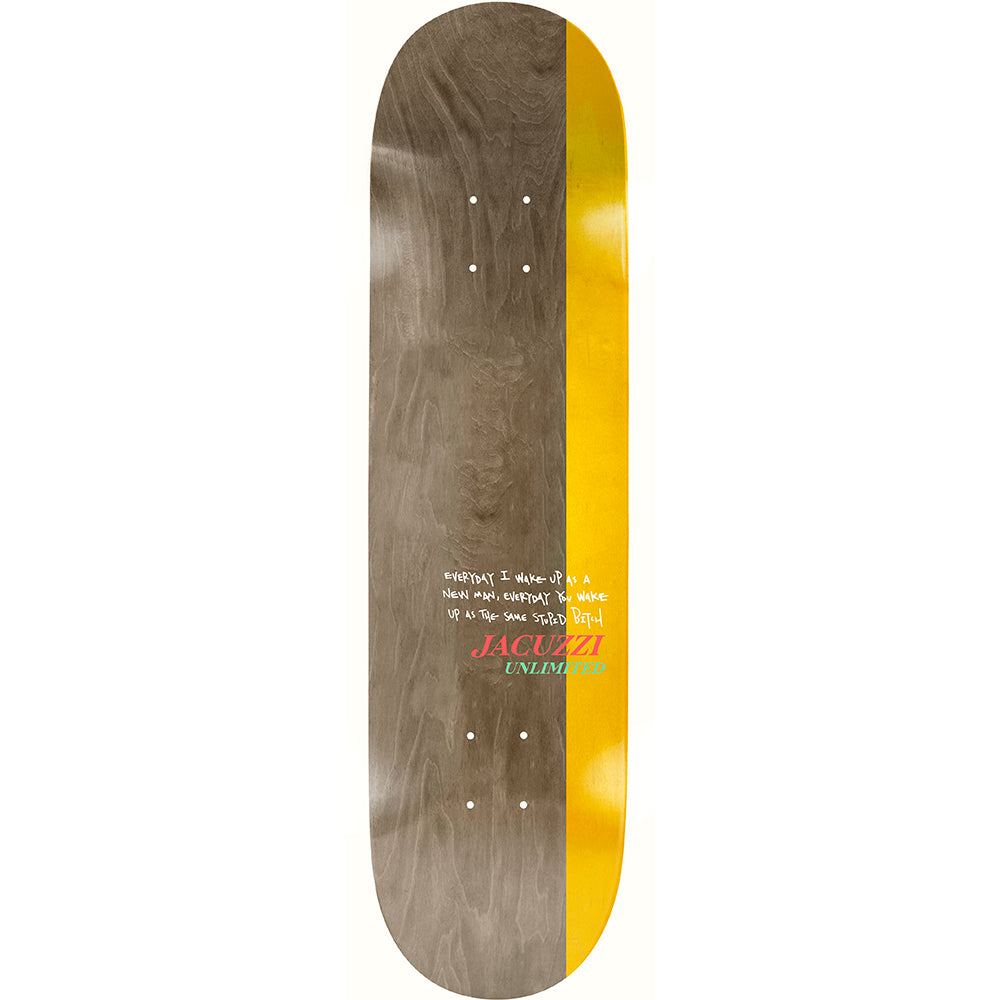 Jacuzzi Unlimited Michael Pulizzi Sad Eyes Skateboard Deck 8.375"