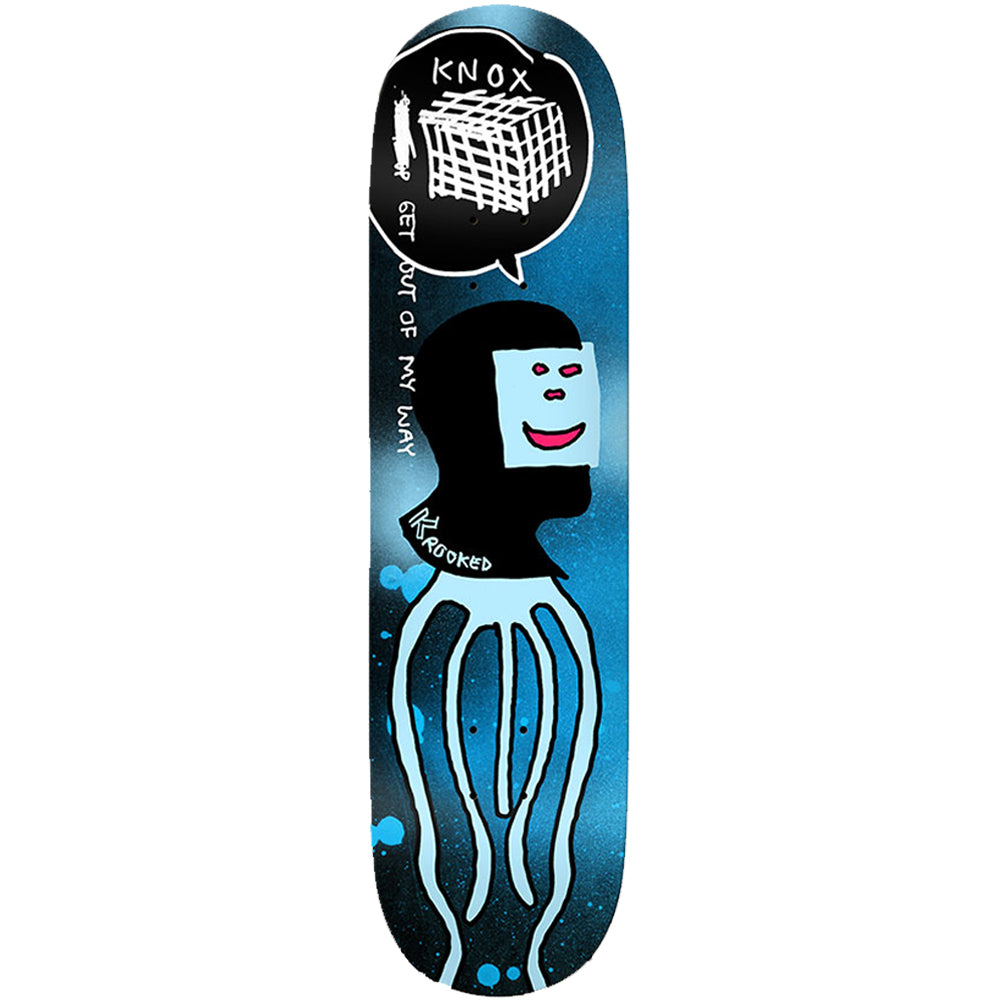 Krooked Tom Knox Squid Way Skateboard Deck 8.25"