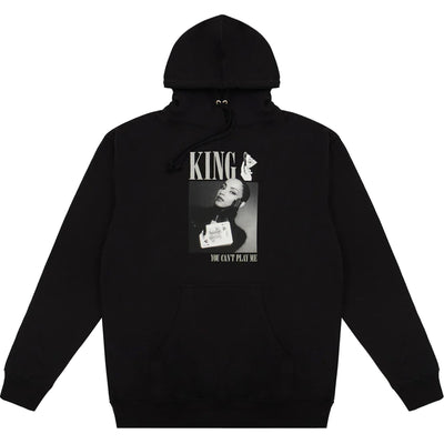 King Spades Pullover Hooded Sweat Black