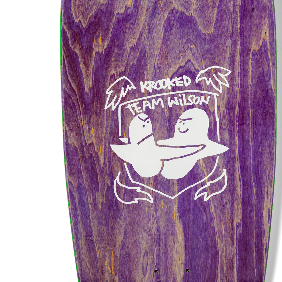 Krooked Andrew Wilson Pro Zogger Skateboard Deck 10.75"