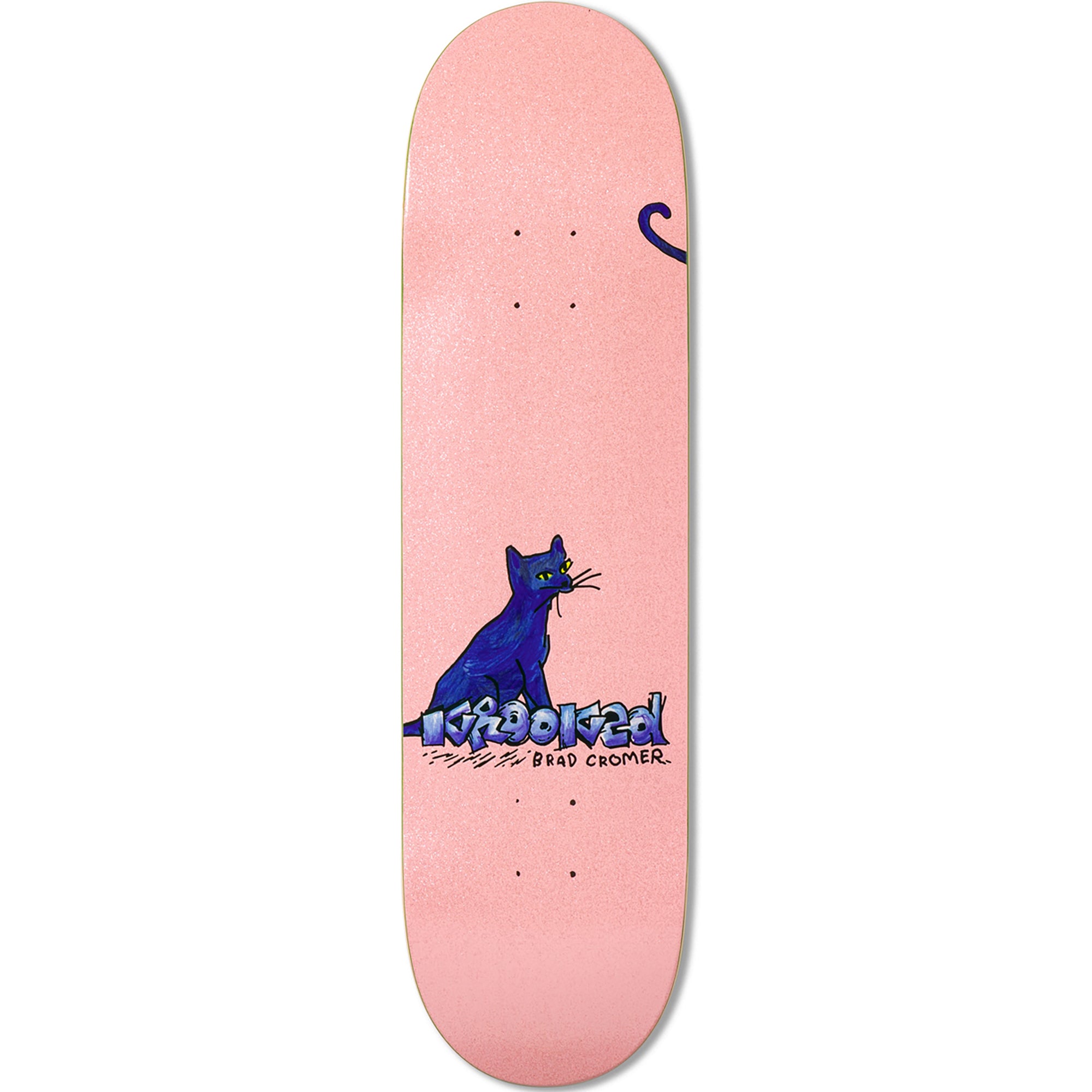 Krooked Brad Cromer Kat Skateboard Deck 8.38"