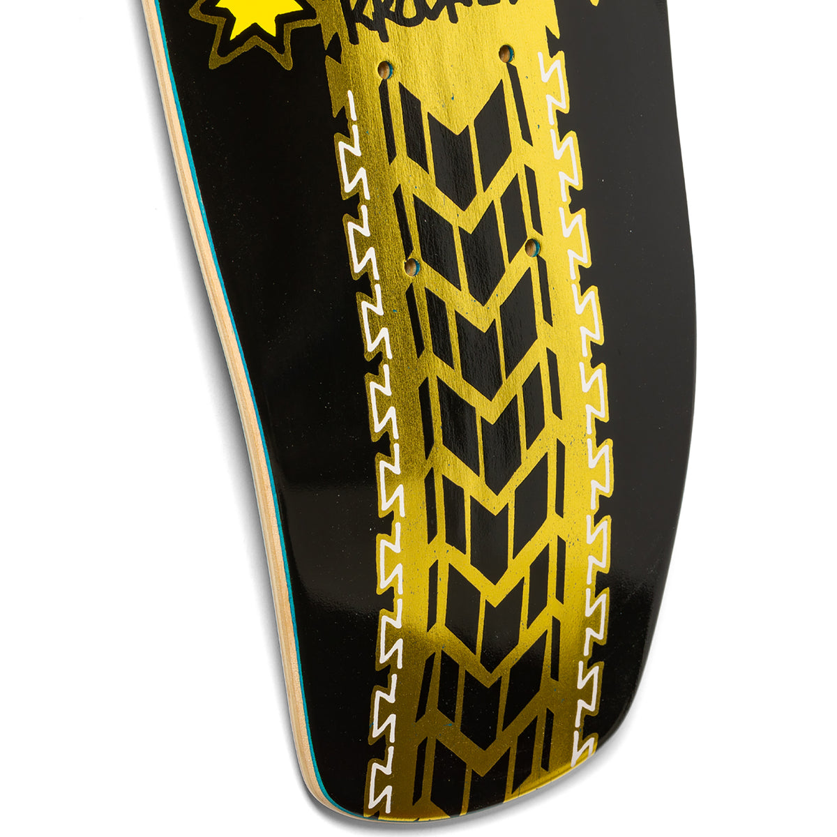 Krooked Johnny Wilson Guest Pro Zinger Nano Skateboard Deck 7.37"