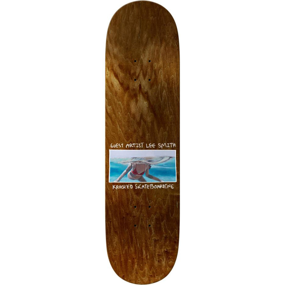 Krooked Lee Smith Guest Artist Skateboard Deck 8.5"